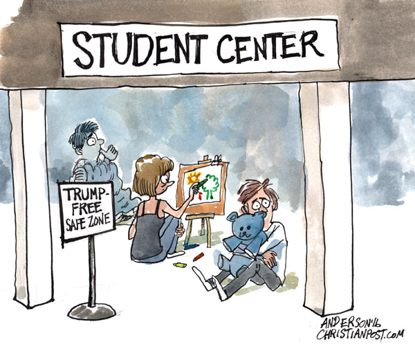 Trump free safe space